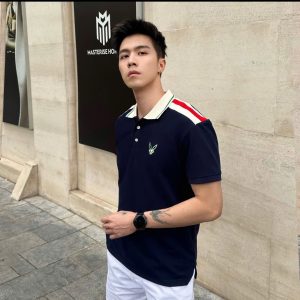 Áo polo nam sọc kẻ